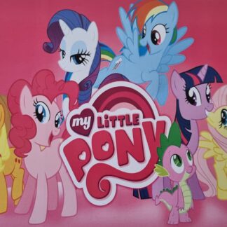 My little pony cardboard poster