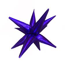 pointy star purple