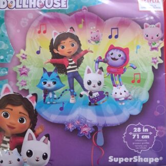 Gabby dollhouse super shape foil balloon