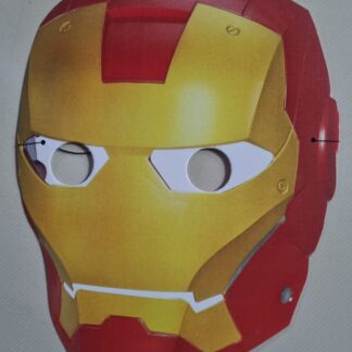 Iron man cardboard masks 6's