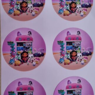 Gabby stickers24's 4cm