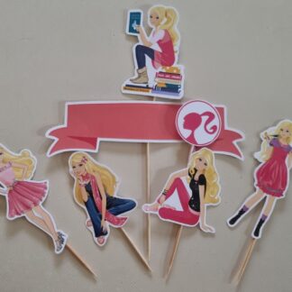 Fashion girl cake topper B