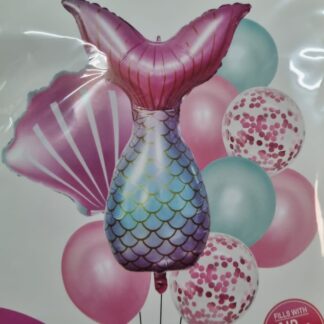 mermaid balloon set