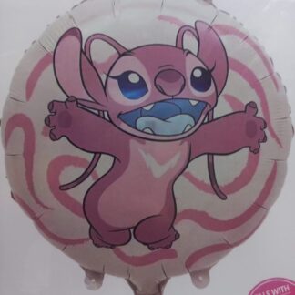 Angel foil balloon round