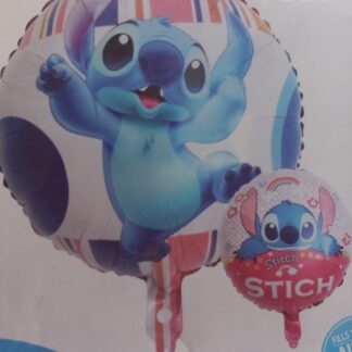 Stitch foil balloon round