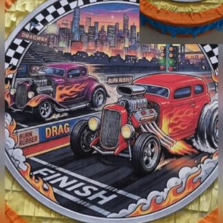 Hot rod pinata- sold empty