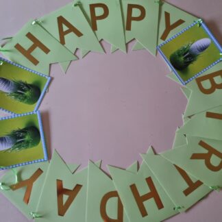 Golf theme happy birthday banner