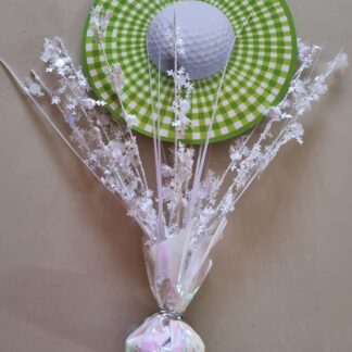 Golf theme center piece