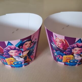 K pop hunter cup cake wrappers 10's